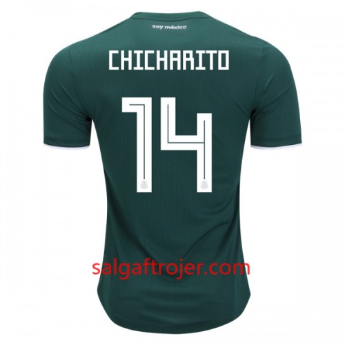 Mexico Fodboldtrøjer Chicharito 14 Hjemmebanesæt VM 2018 Mexico Fodboldtrøjer Chicharito 14 Hjemmebanesæt VM 2018